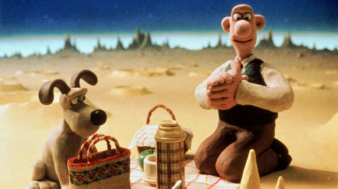 Wallace i Gromit: Podróż na Księżyc - Z filmu