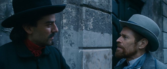Pri bráne večnosti - Z filmu - Oscar Isaac, Willem Dafoe