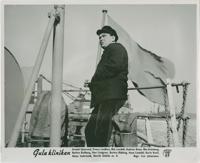 Gula kliniken - Lobby Cards - Åke Grönberg