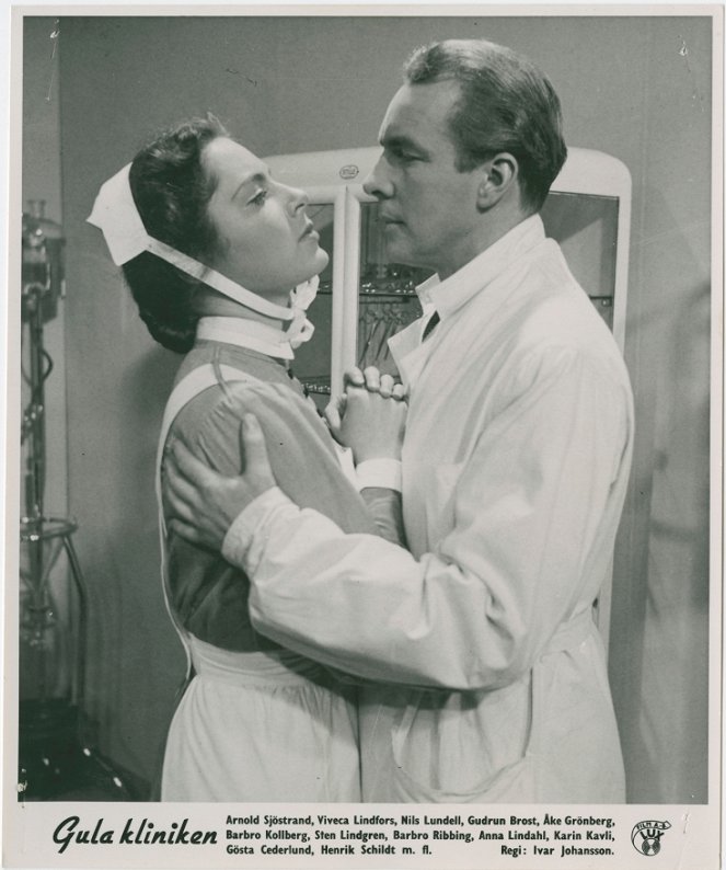 Gula kliniken - Lobby Cards - Viveca Lindfors, Arnold Sjöstrand