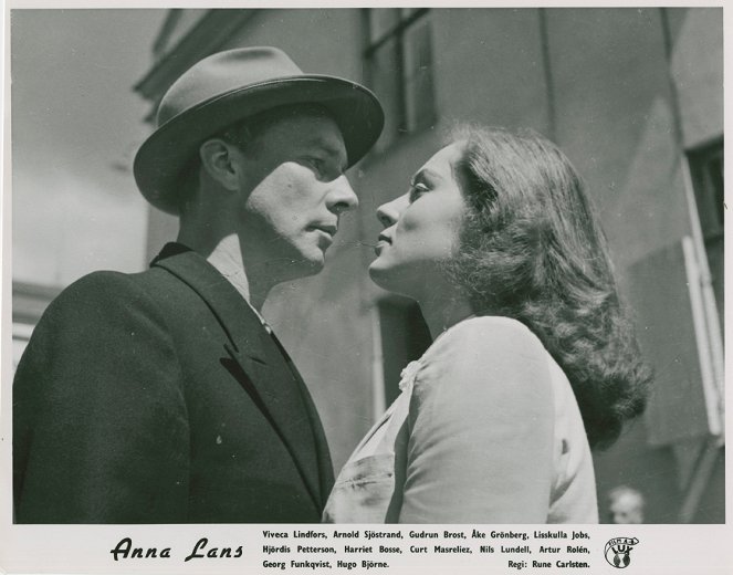 The Sin of Anna Lans - Lobby Cards - Arnold Sjöstrand, Viveca Lindfors