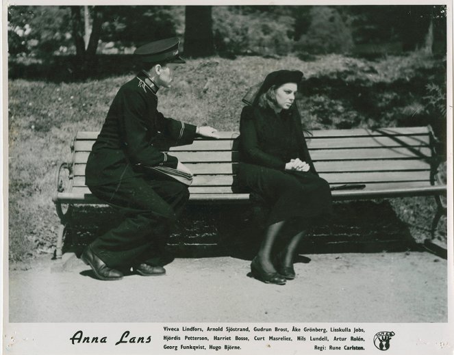 Gefahren der Liebe - Lobbykarten - Hans Strååt, Viveca Lindfors