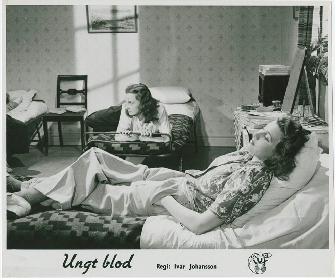 Ungt blod - Lobby karty - Margareta Fahlén