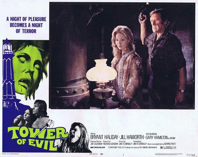 Tower of Evil - Lobbykaarten - Jill Haworth, Jack Watson