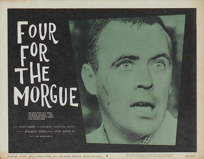 Four for the Morgue - Mainoskuvat