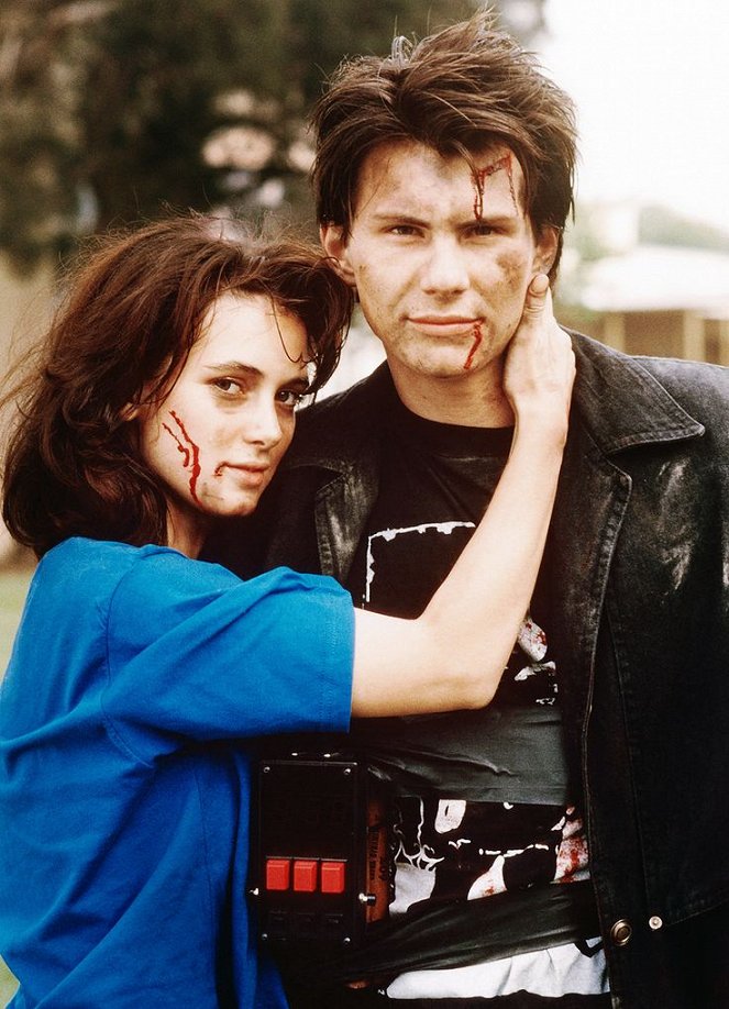 Heathers - Werbefoto - Winona Ryder, Christian Slater