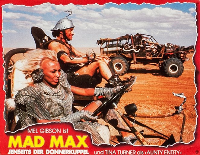 Mad Max 3: Além da Cúpula do Trovão - Cartões lobby