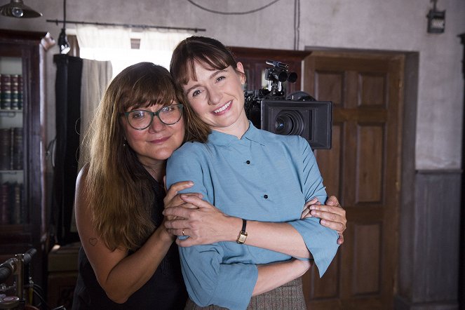 Florencino kníhkupectvo - Z nakrúcania - Isabel Coixet, Emily Mortimer