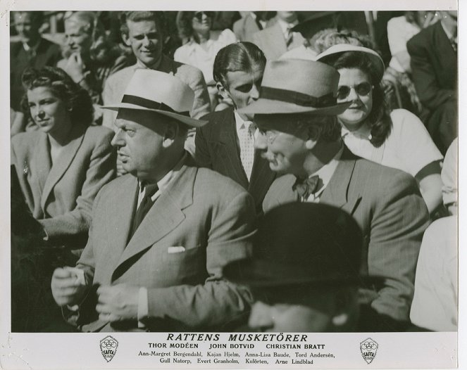 Rattens musketörer - Lobby Cards - Thor Modéen, John Botvid