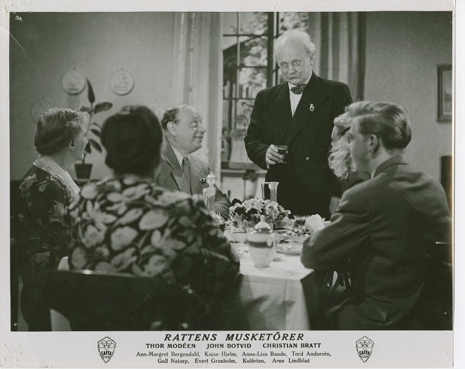 Rattens musketörer - Lobby Cards - Thor Modéen, John Botvid