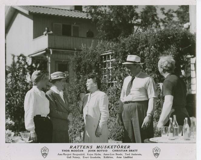 Rattens musketörer - Lobby Cards - Ann-Margret Bergendahl, Gull Natorp, Thor Modéen