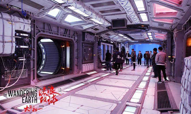 The Wandering Earth - Tournage