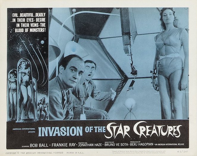 Invasion of the Star Creatures - Cartes de lobby
