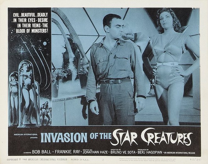 Invasion of the Star Creatures - Lobby Cards
