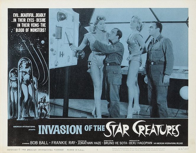 Invasion of the Star Creatures - Cartes de lobby