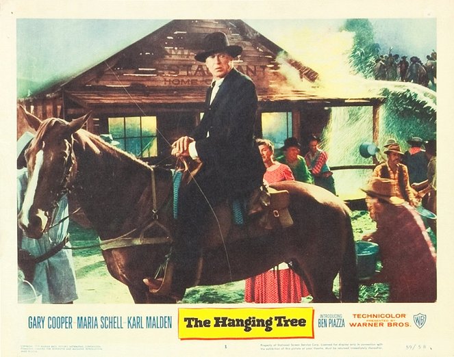 The Hanging Tree - Cartões lobby - Gary Cooper