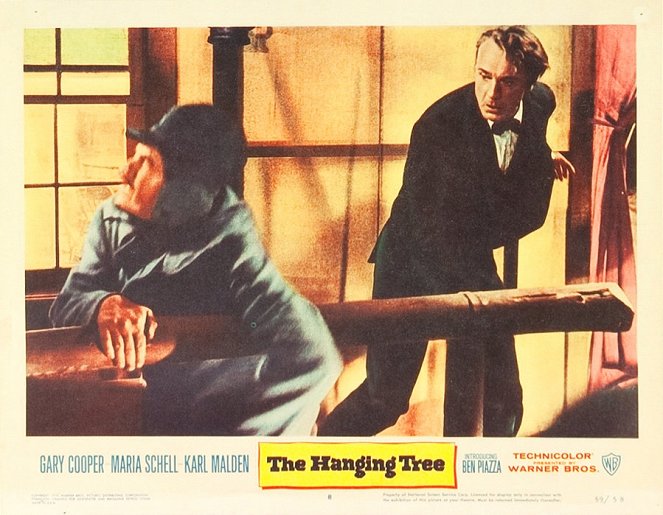 The Hanging Tree - Cartes de lobby - Gary Cooper