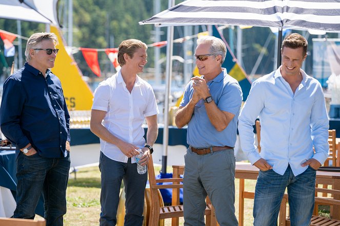 Chesapeake Shores - Before a Following Sea - Photos - Treat Williams, Andrew Francis, Gregory Harrison, Brendan Penny