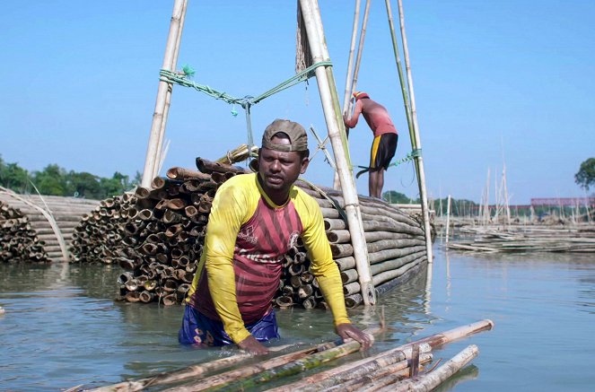 Die Bambusflößer von Bangladesch - Photos