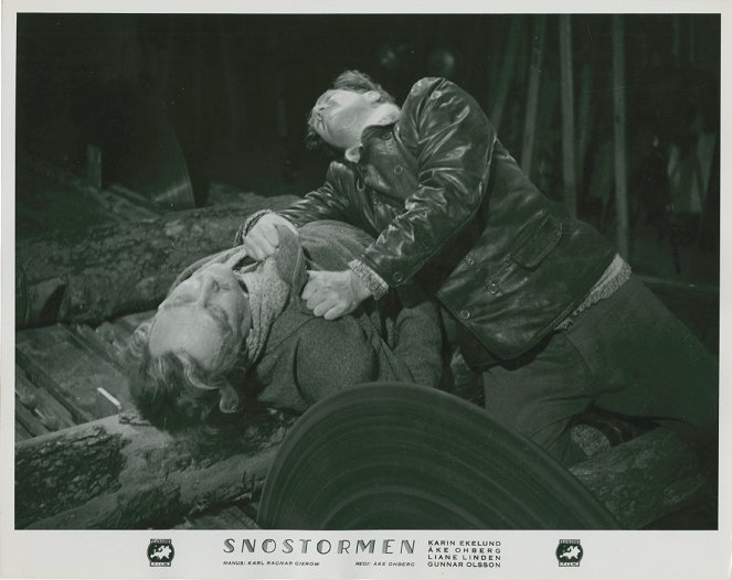 Snöstormen - Lobby Cards - Gunnar Olsson, Åke Ohberg