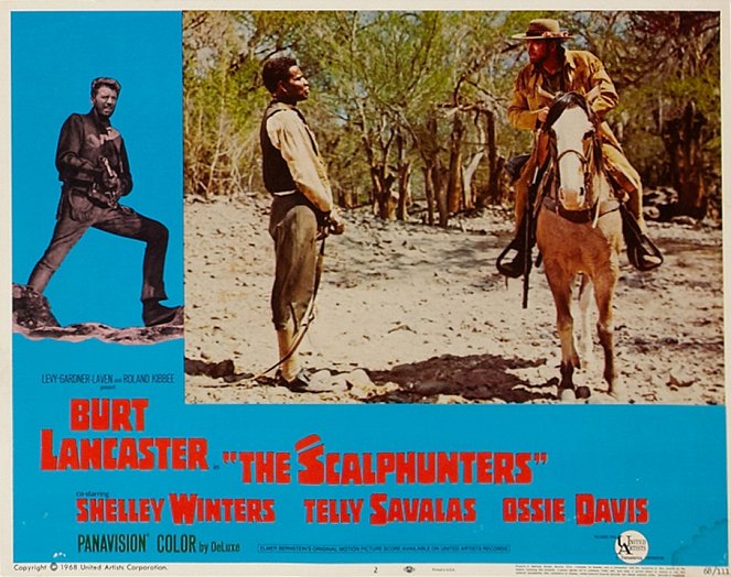 The Scalphunters - Lobby Cards