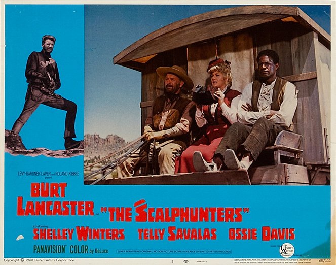 The Scalphunters - Lobby Cards