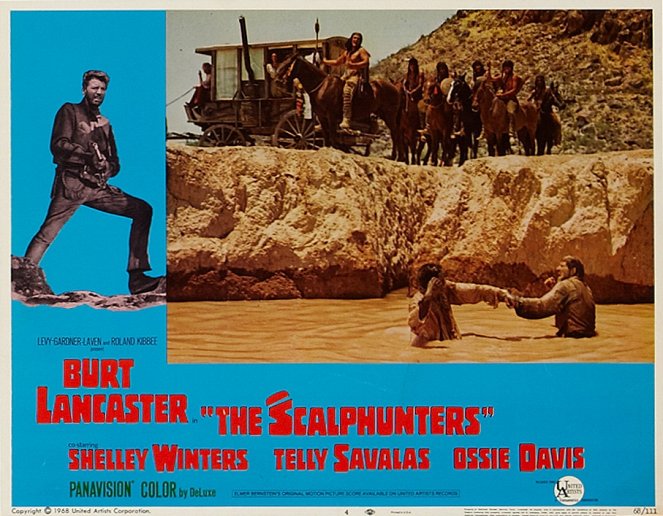 The Scalphunters - Lobby Cards