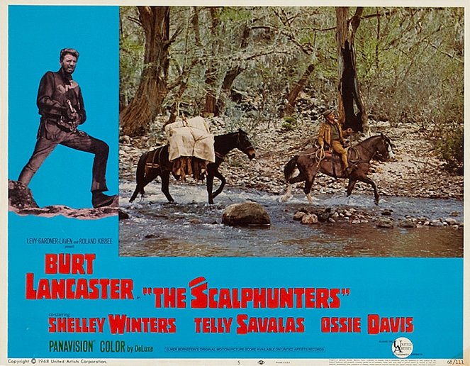 The Scalphunters - Lobby Cards