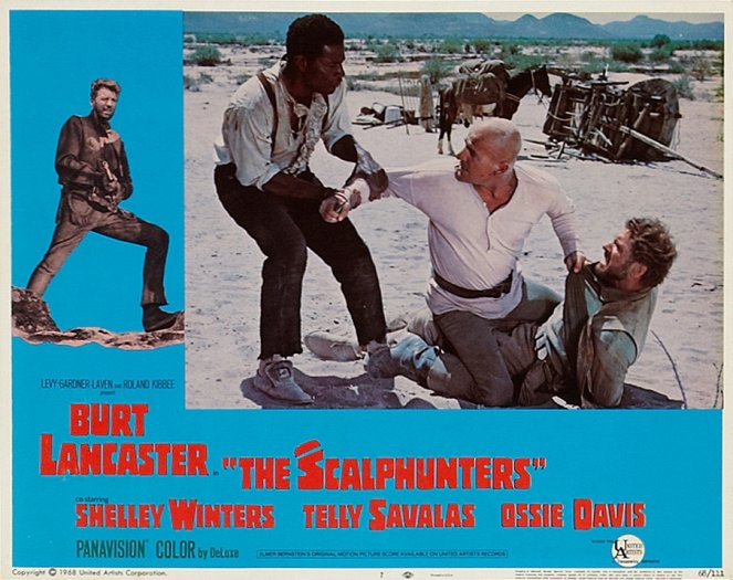 The Scalphunters - Lobby Cards