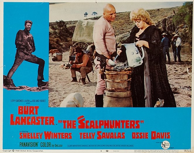 The Scalphunters - Lobby Cards