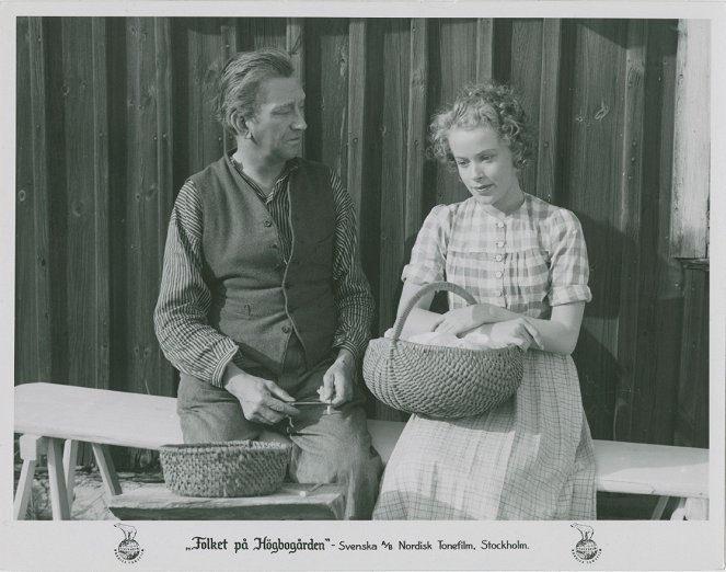 Folket på Högbogården - Vitrinfotók - Carl Ström, Annalisa Ericson