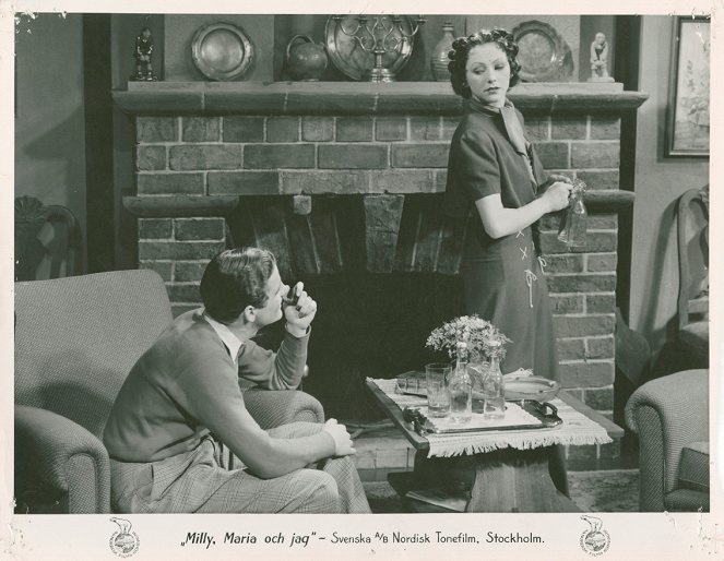 Milly, Maria och jag - Lobbykarten - George Fant, Marguerite Viby
