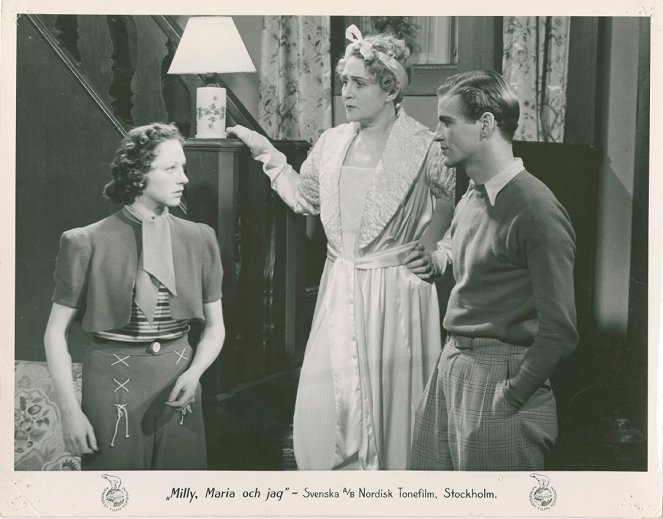 Milly, Maria och jag - Lobbykarten - Marguerite Viby, George Fant