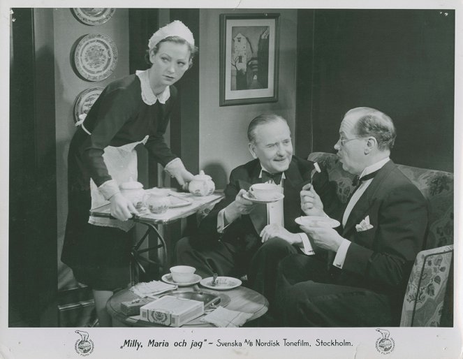 Milly, Maria och jag - Lobbykarten - Marguerite Viby, Gösta Cederlund