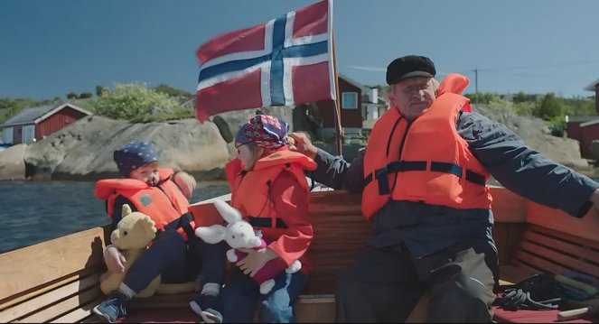 Karsten og Petra på skattejakt - Kuvat elokuvasta - Oliver Dahl, Alba Ørbech-Nilssen