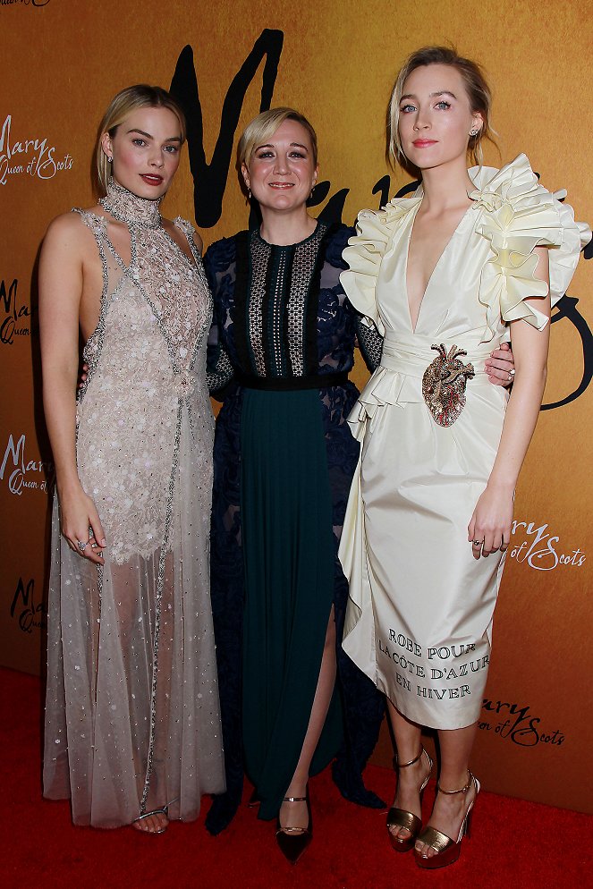 Kaksi kuningatarta - Tapahtumista - New York Premiere of Mary Queen of Scots on December 4, 2018 - Margot Robbie, Josie Rourke, Saoirse Ronan
