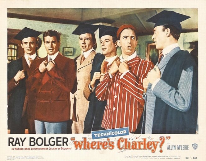 Where's Charley? - Cartões lobby