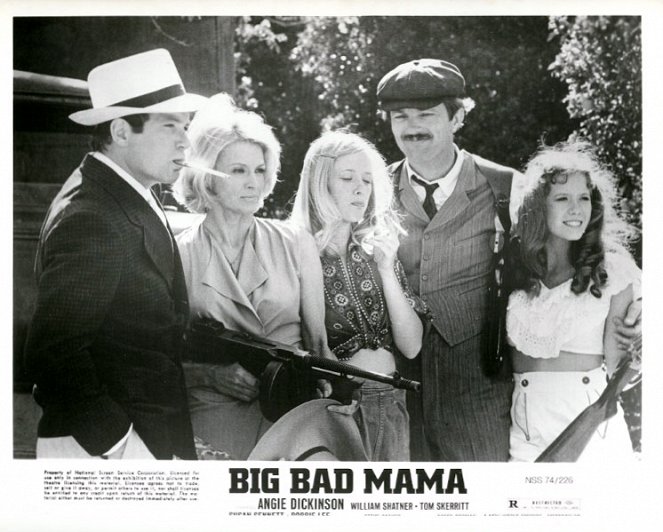Big Bad Mama - Vitrinfotók - William Shatner, Angie Dickinson, Susan Sennett, Tom Skerritt, Robbie Lee