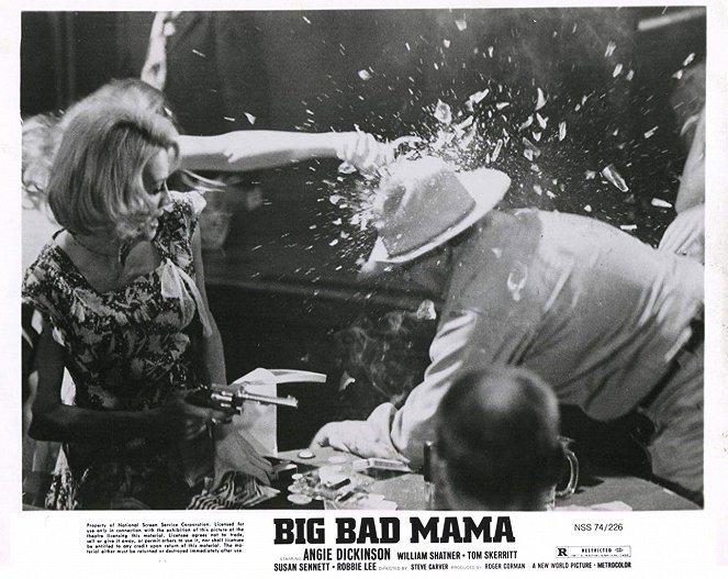 Big Bad Mama - Lobby karty - Angie Dickinson