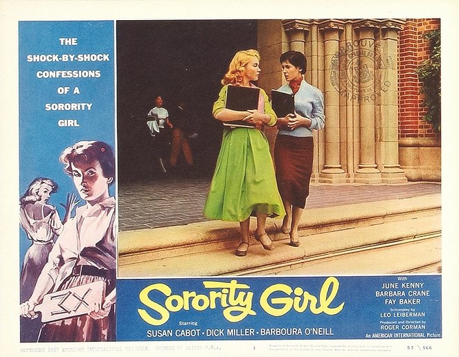 Sorority Girl - Lobby karty - June Kenney, Susan Cabot
