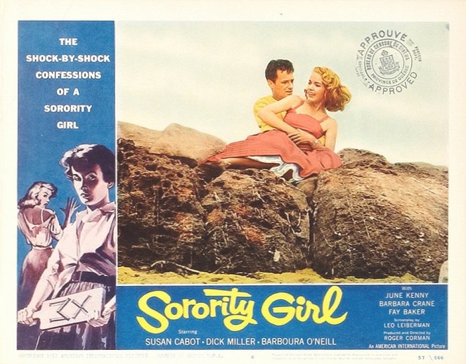 Sorority Girl - Lobby Cards - Dick Miller, June Kenney