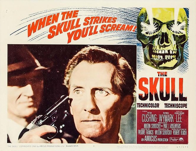 The Skull - Lobby karty - Peter Cushing