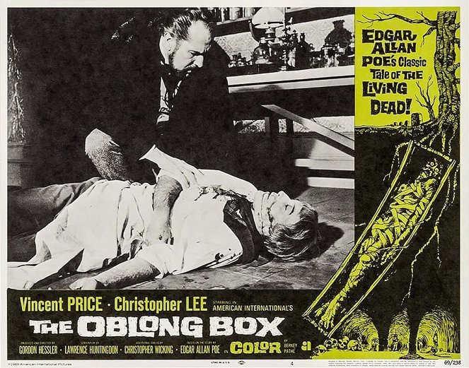 The Oblong Box - Lobby karty - Vincent Price, Christopher Lee