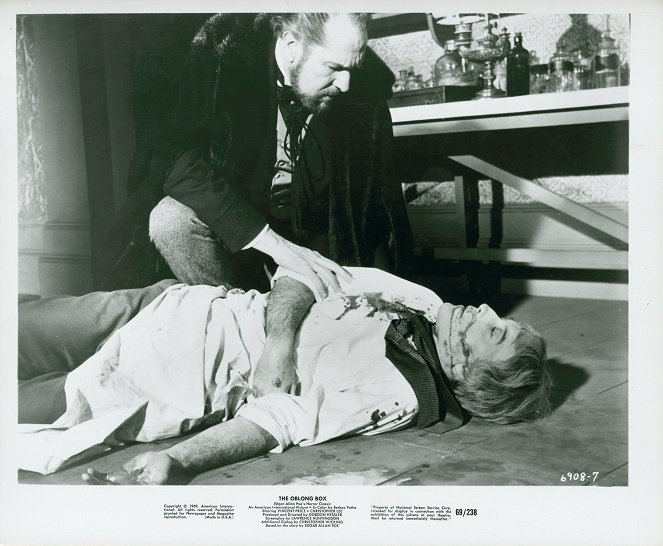 The Oblong Box - Lobby Cards - Vincent Price, Christopher Lee