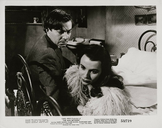 The Man Between - Cartões lobby - James Mason, Claire Bloom