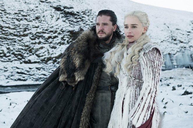 Game of Thrones - Season 8 - Van film - Kit Harington, Emilia Clarke