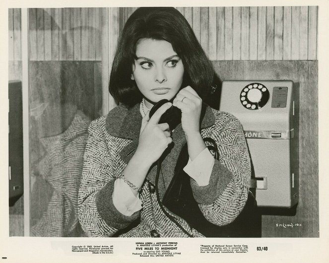 Le Couteau dans la plaie - Cartes de lobby - Sophia Loren