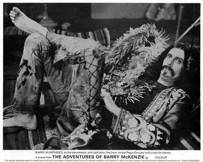 The Adventures of Barry McKenzie - Lobby karty