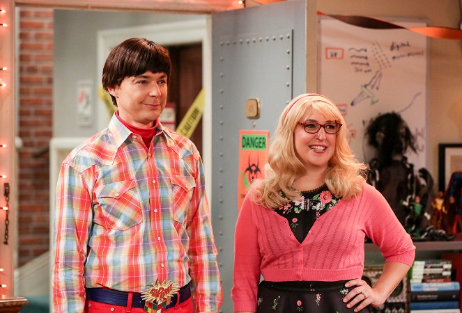 The Big Bang Theory - The Imitation Perturbation - Van film - Jim Parsons, Mayim Bialik
