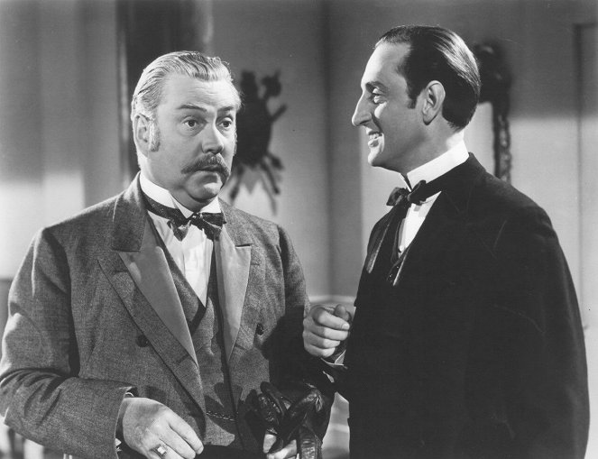 Sherlock Holmes contra Moriarty - De la película - Nigel Bruce, Basil Rathbone